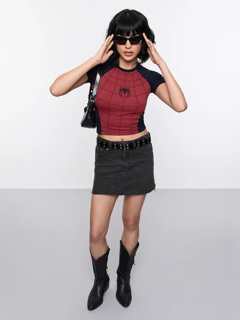 Spider-Man Cropped Top — image 2