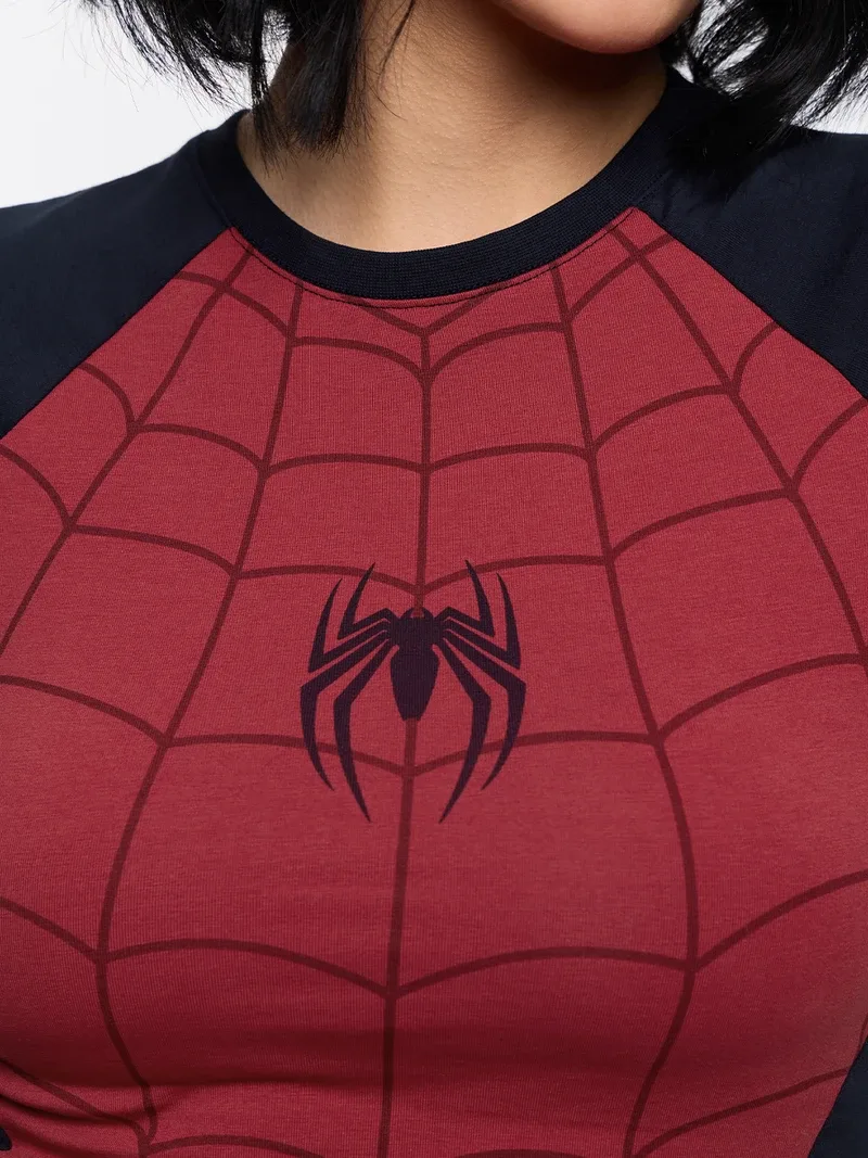 Spider-Man Cropped Top — image 3