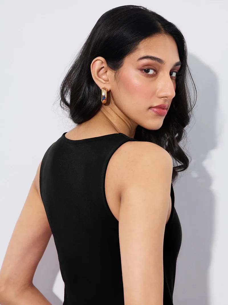Royal Black Women Knit Tops — image 2