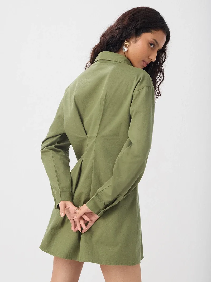 Corset-Shirt Dress: Nature — image 2