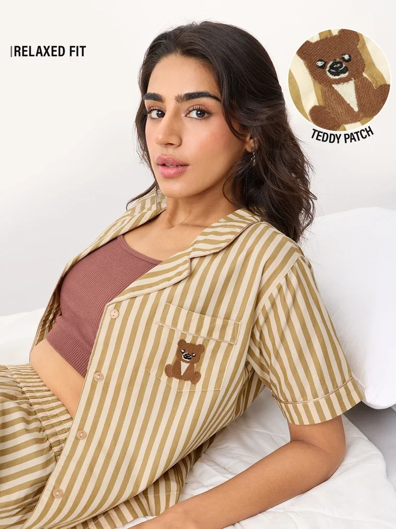 Beary Sleepy Women Lounge Shirt — image 2